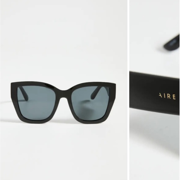AIRE Black Sunglasses - Picture 2 of 4